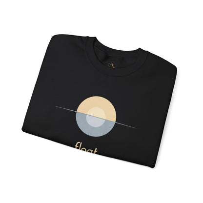 Black | Float Sweatshirt, folded view