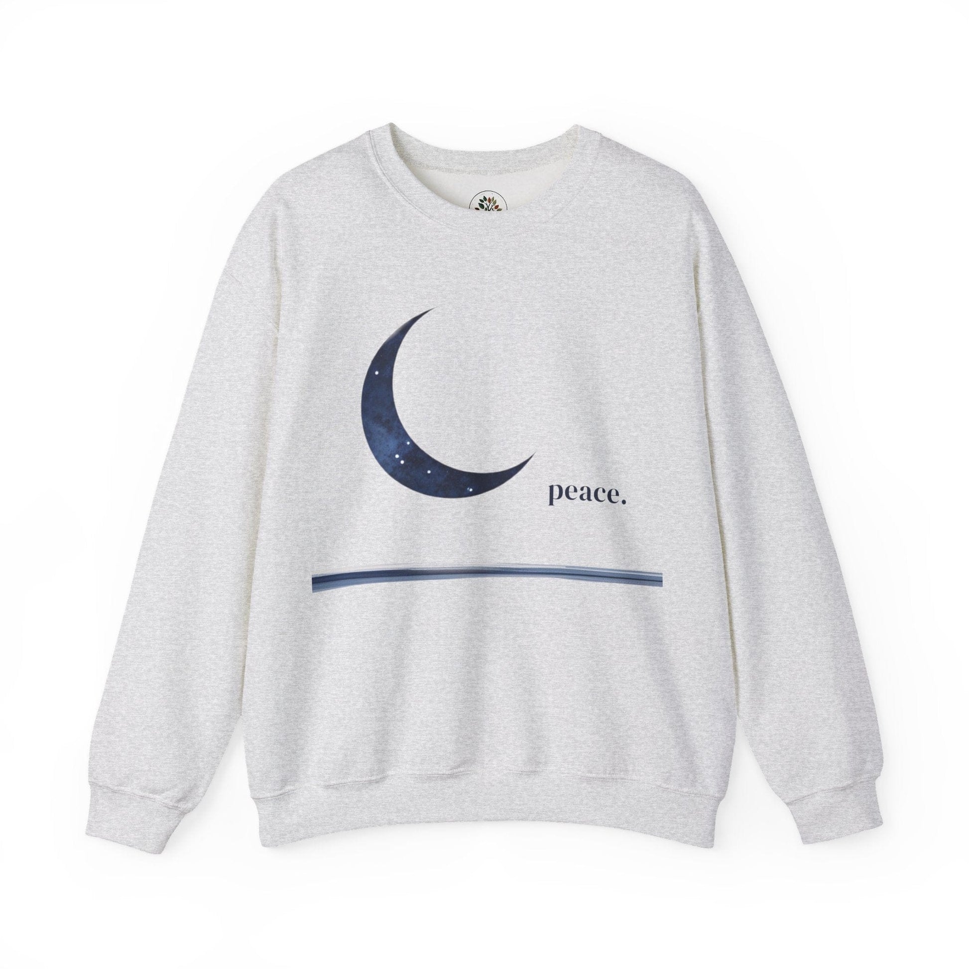 Ash | Moonlit Peace Sweatshirt, front view