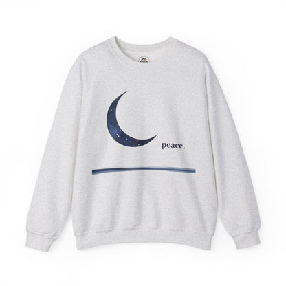 Ash | Moonlit Peace Sweatshirt, front view