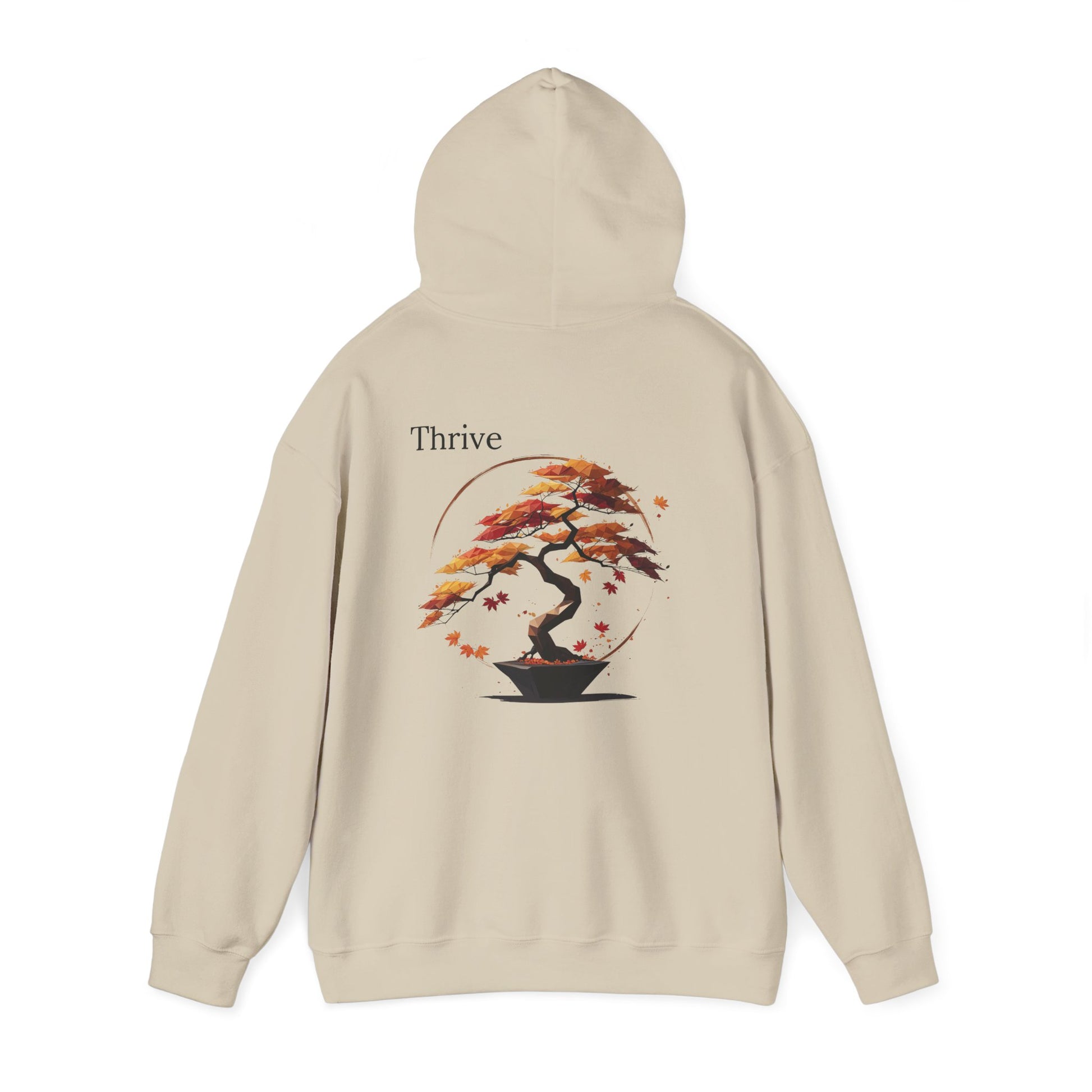 Sand | Thrive Hoodie, back view 2
