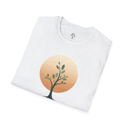 White | Sunbloom, folded view