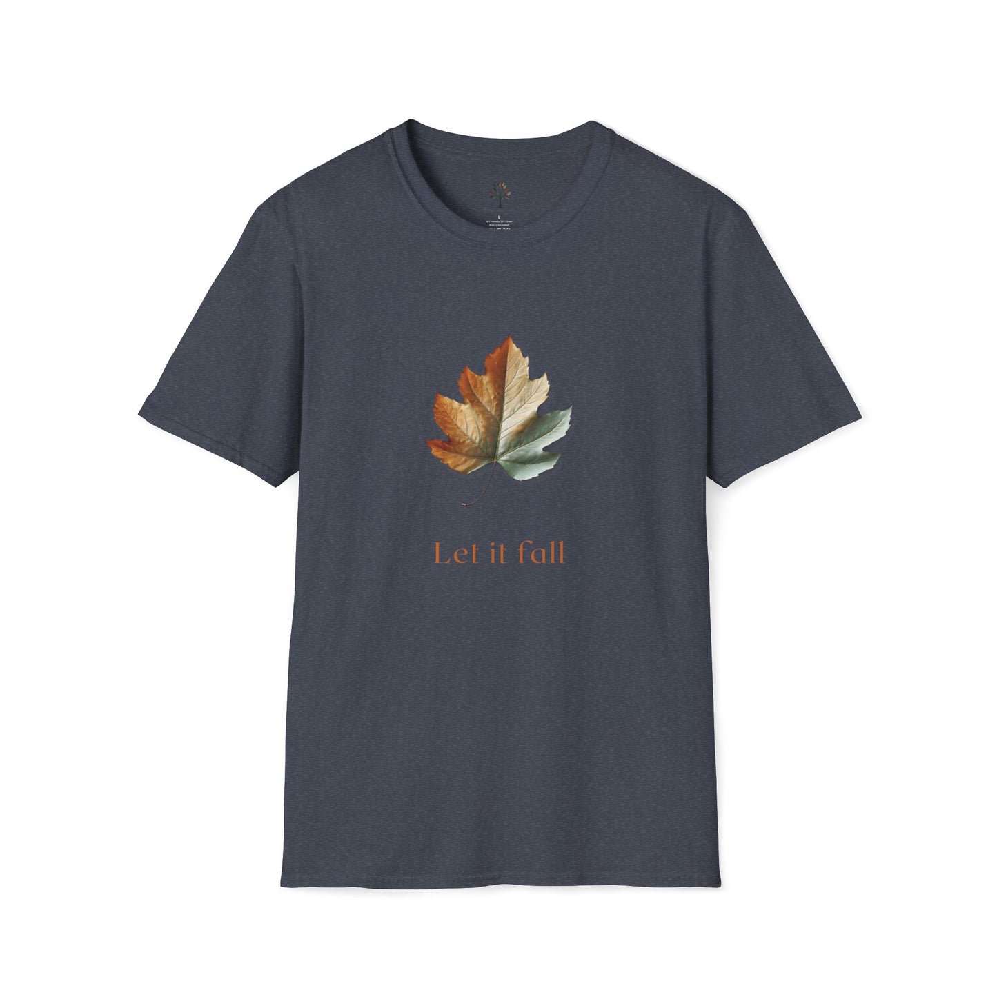 Heather Navy | Let if Fall, front view