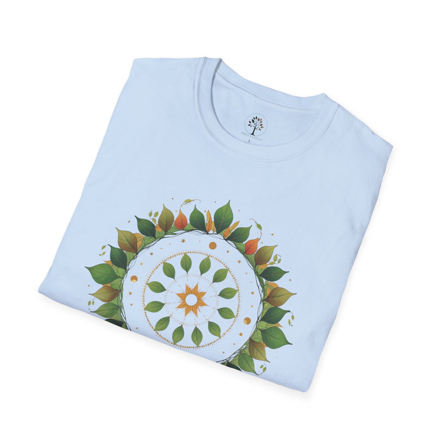 Light Blue | Celestial Growth, folded view