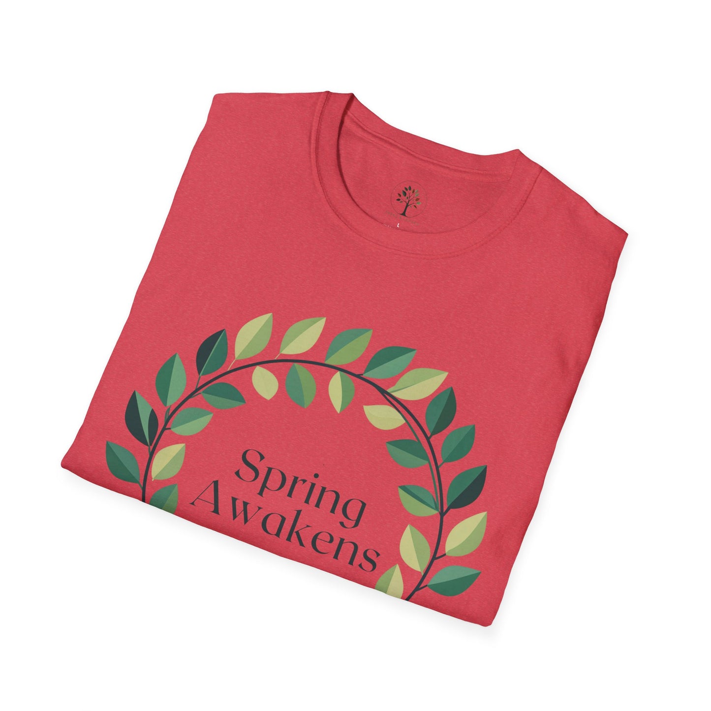 Heather Red | Spring Awakens, folded view