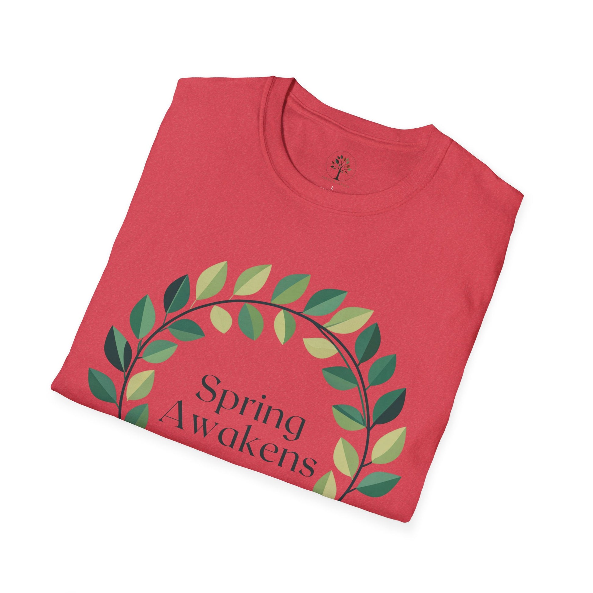 Heather Red | Spring Awakens, folded view