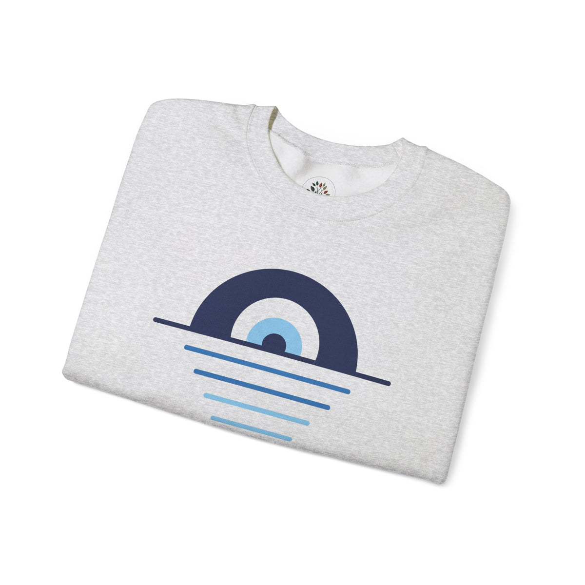 Ash | Evil Eye Sweatshirt, folded view