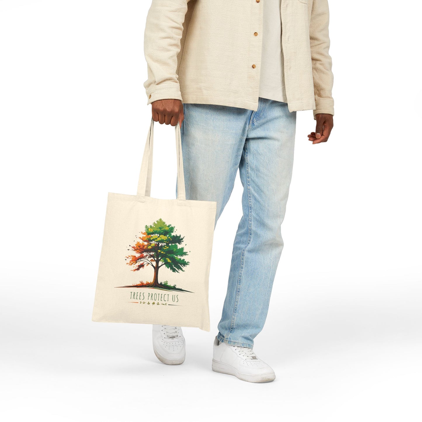 Trees Protect US Tote Bag
