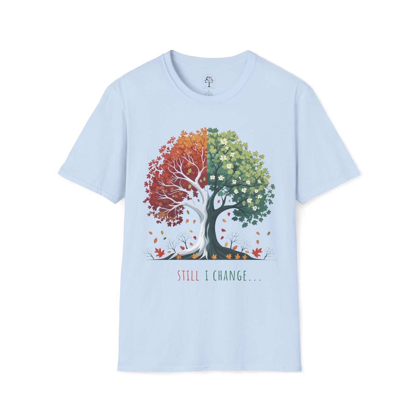 Light Blue | Still I Change, front view