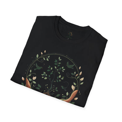 Black | Circle of Life, folded view