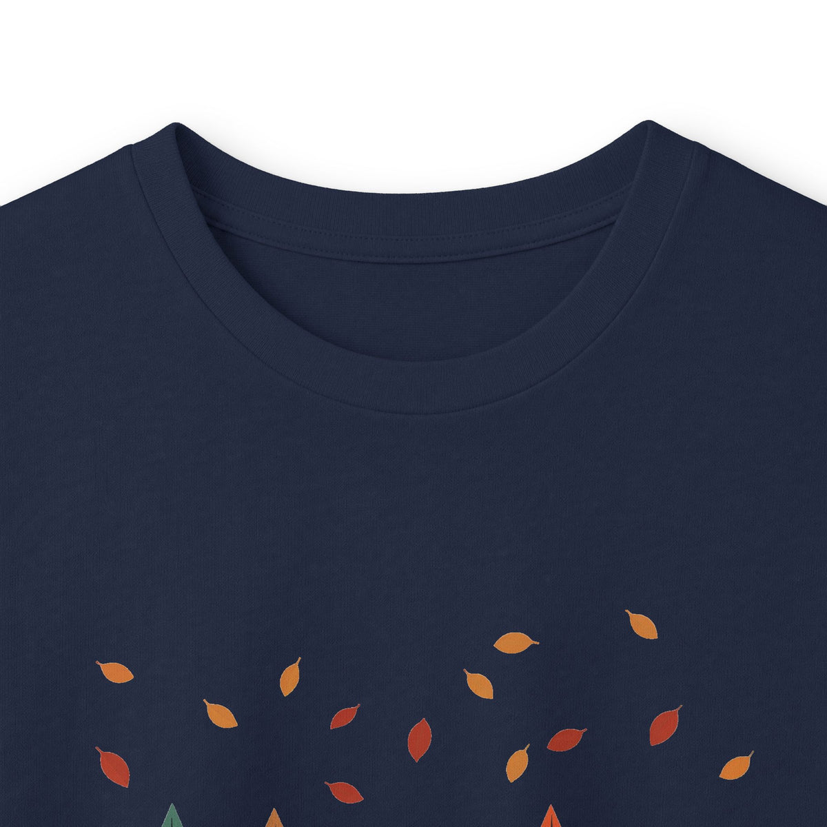 Navy | Horizon Fall Long Sleeve Tee, folded view