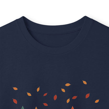 Navy | Horizon Fall Long Sleeve Tee, folded view