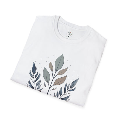 White | Flourish, folded view