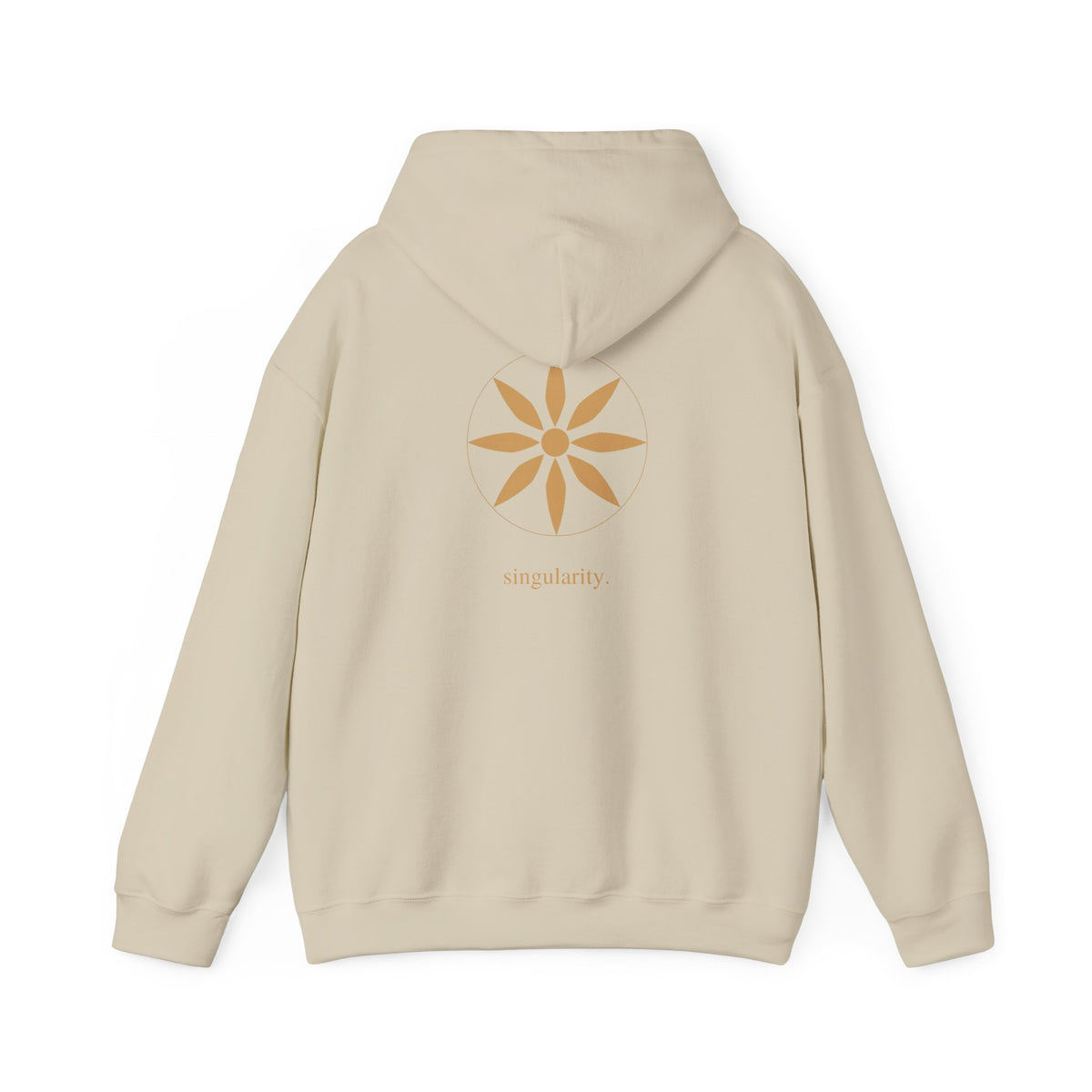 Sand | Singularity Hoodie, back design view