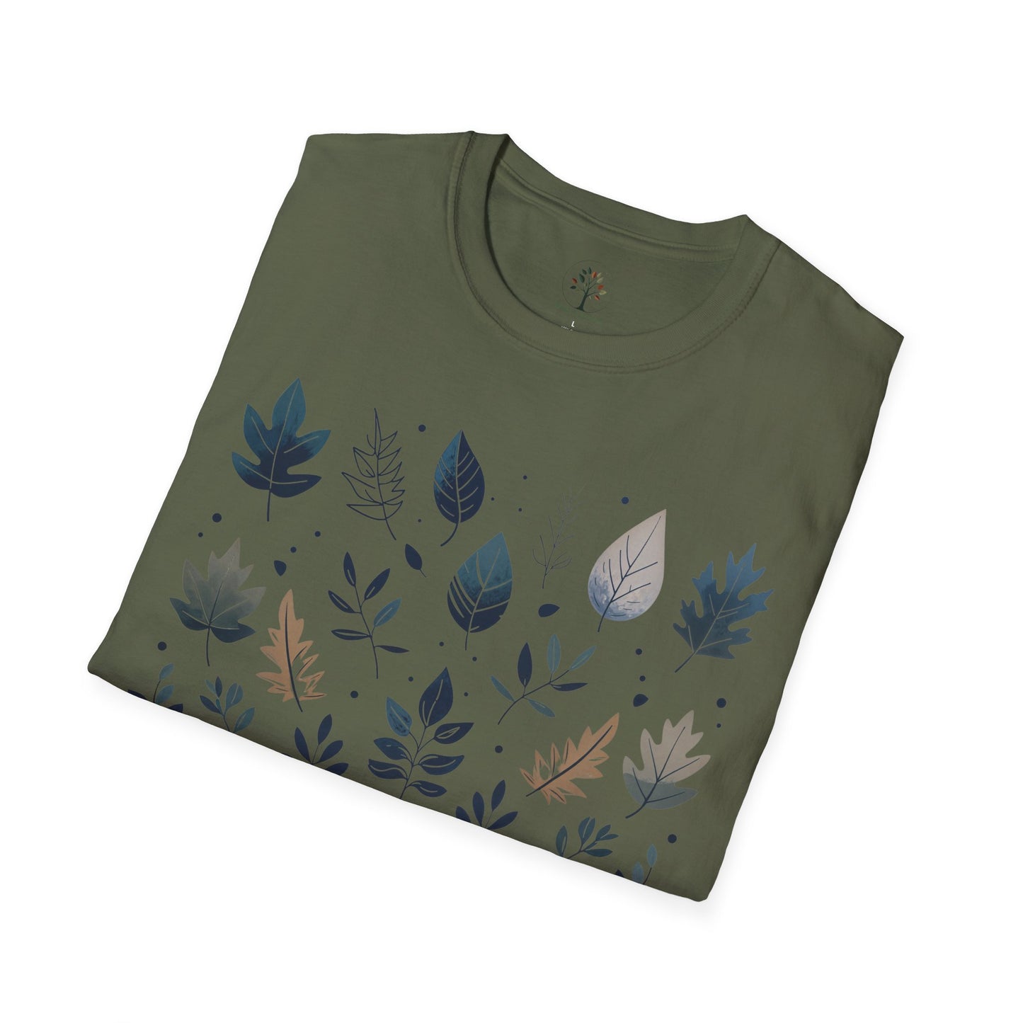 Military Green | Botanical Harmony, folded view