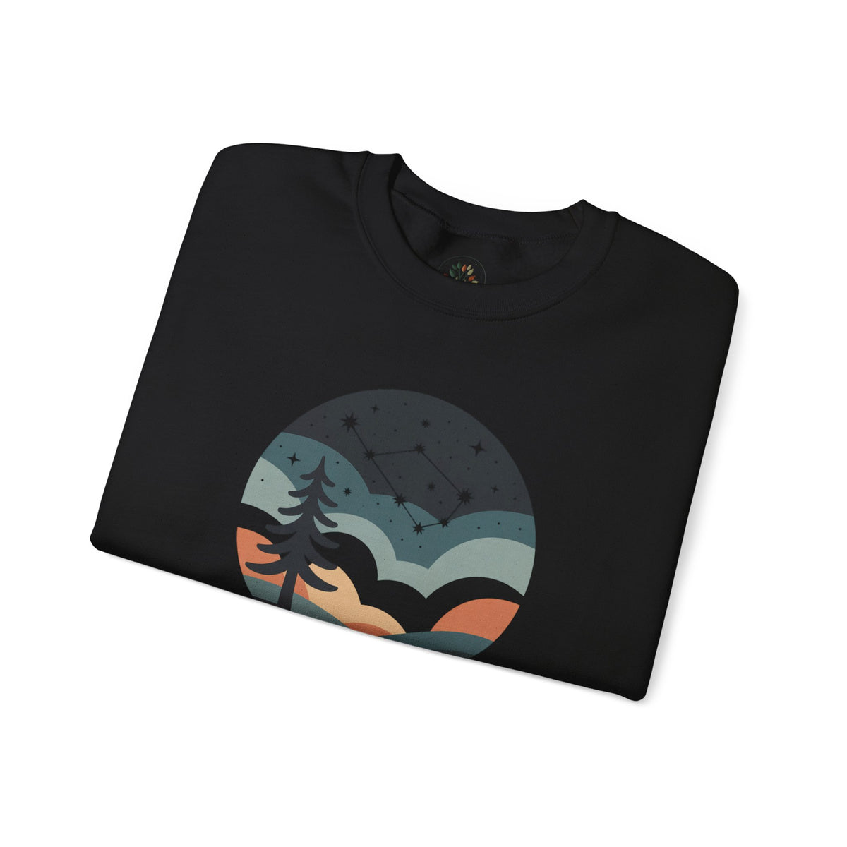 Black | North Sweatshirt, folded view