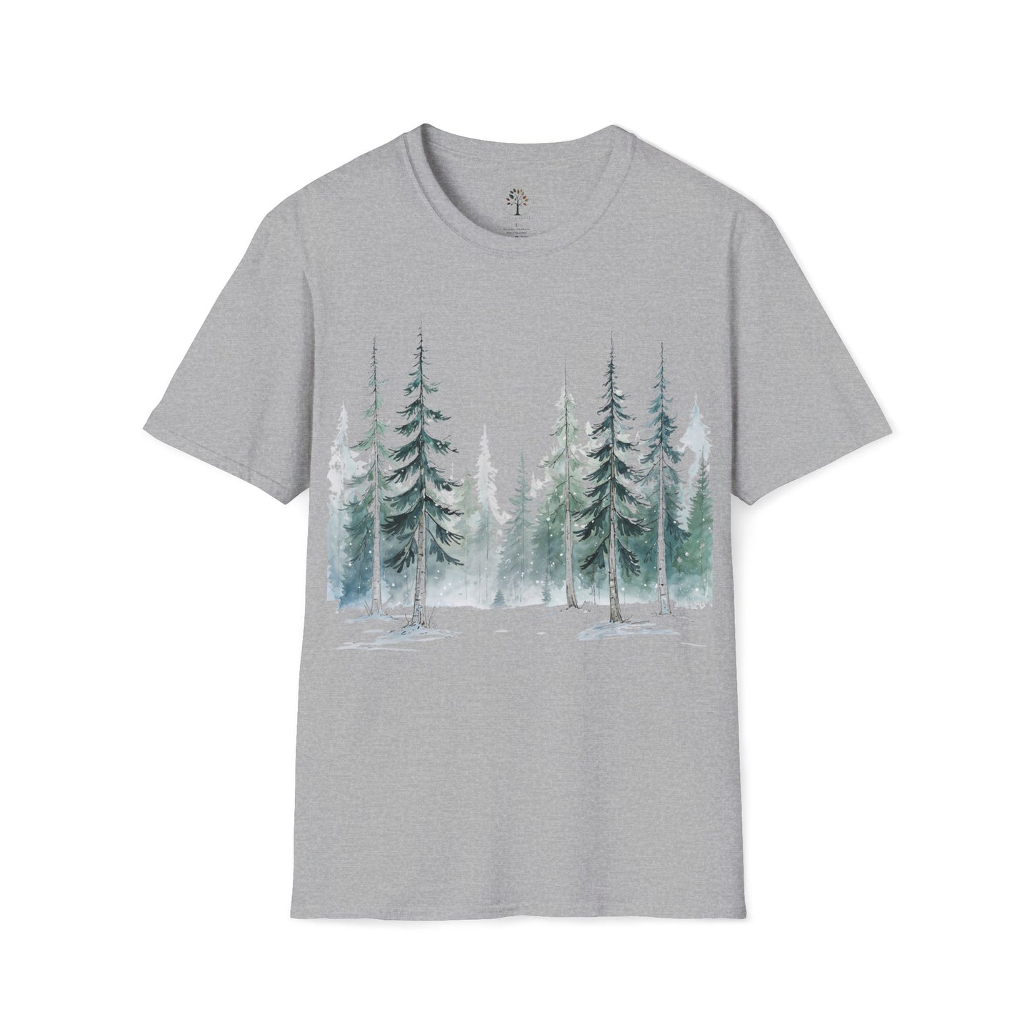 Sport Grey | Snowfall Forest, front view