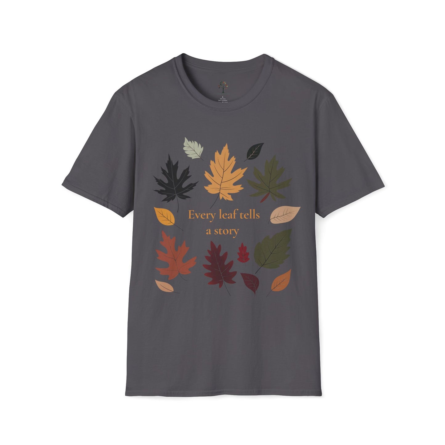 Charcoal | Every Leaf tells a Story, front view