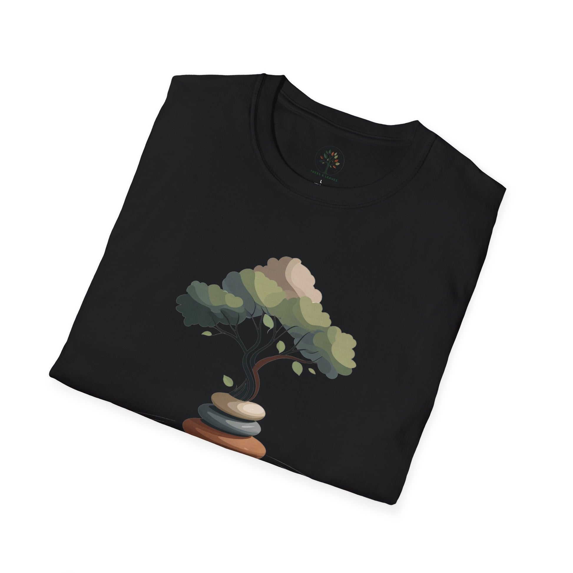 Navy | Rooted in Calm, folded view