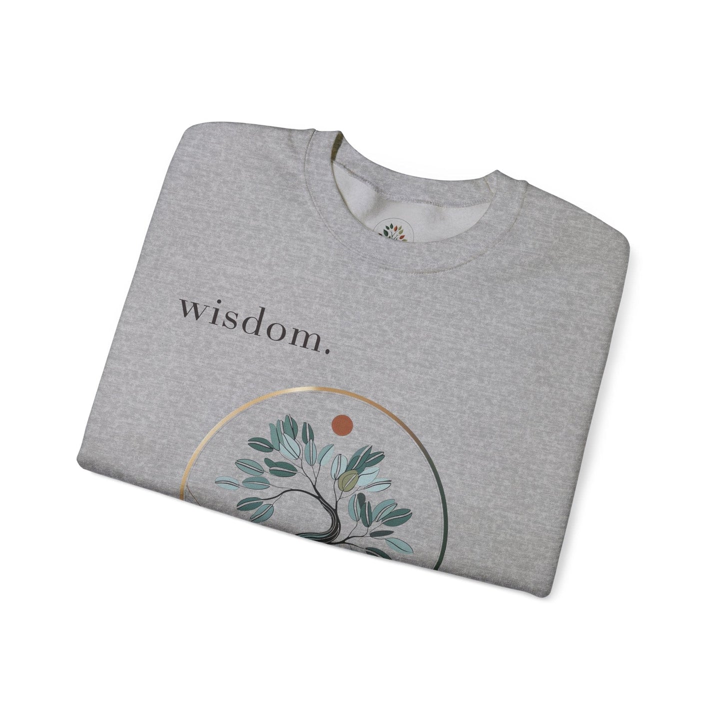 Sport Grey | Wisdom Sweatshirt, folded view