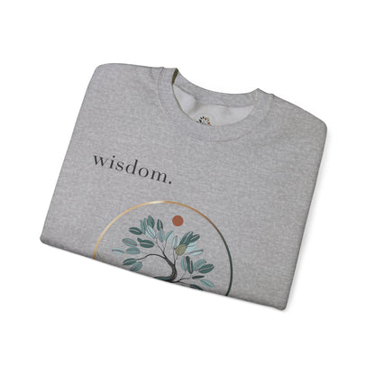Sport Grey | Wisdom Sweatshirt, folded view
