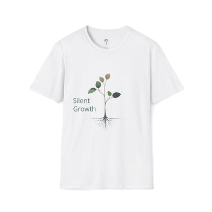 White | Silent Growth, front view