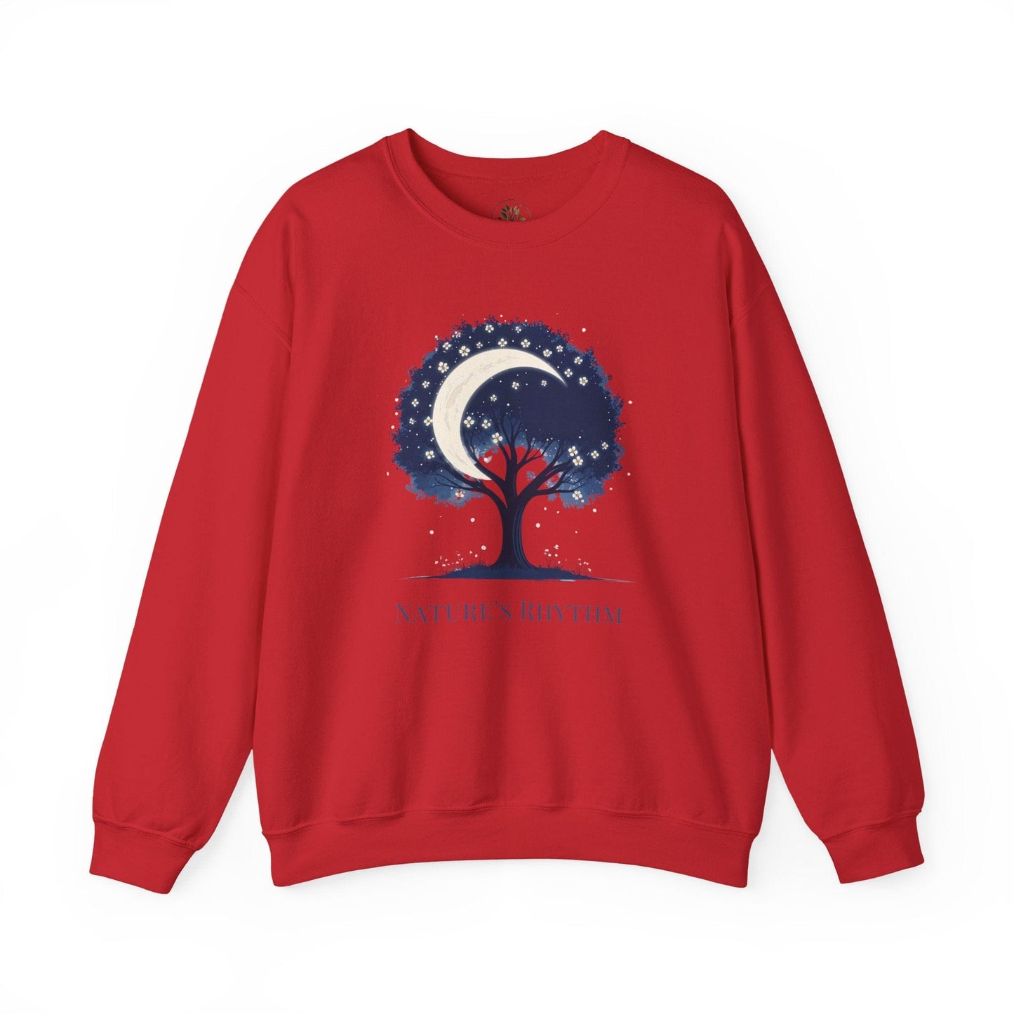 Red | Nature`s Rhythm Sweatshirt, front view