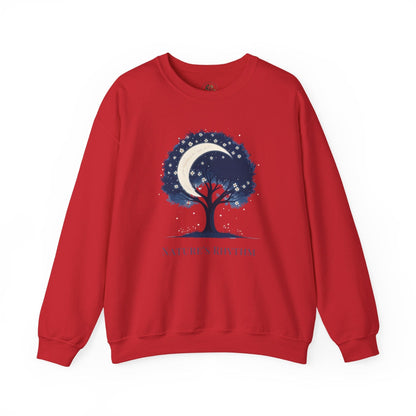Red | Nature`s Rhythm Sweatshirt, front view