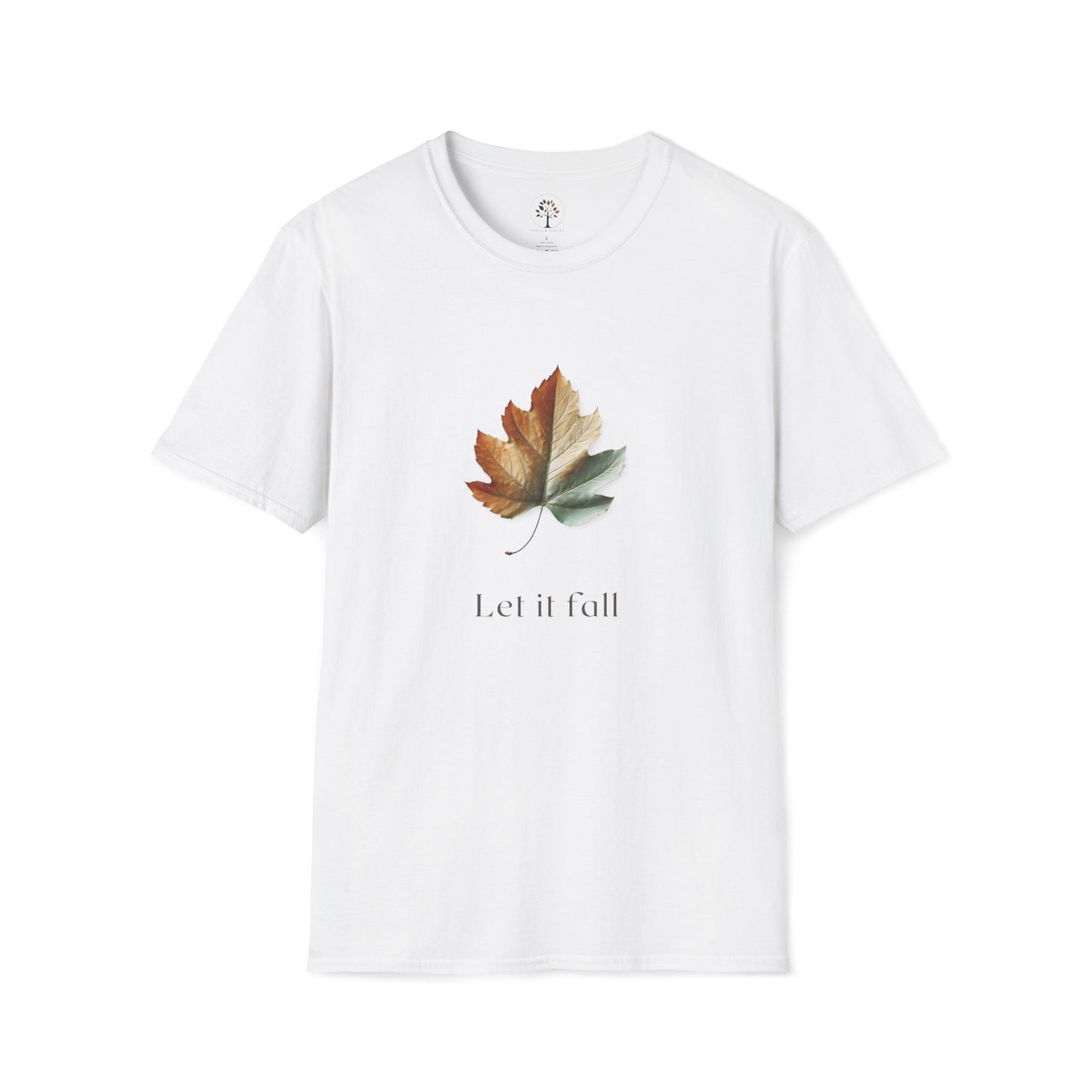 White | Let if Fall, front view