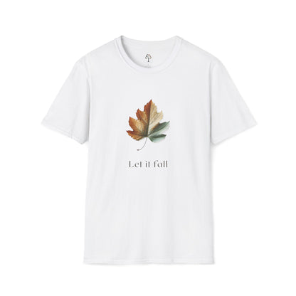 White | Let if Fall, front view