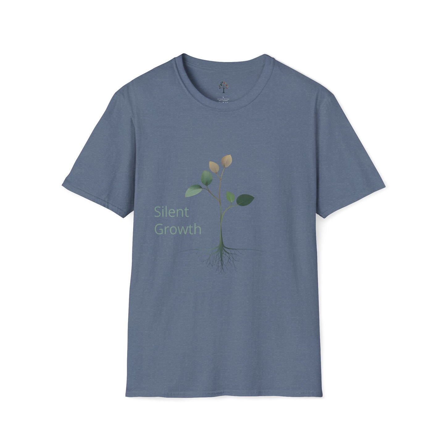 Heather Indigo | Silent Growth, front view