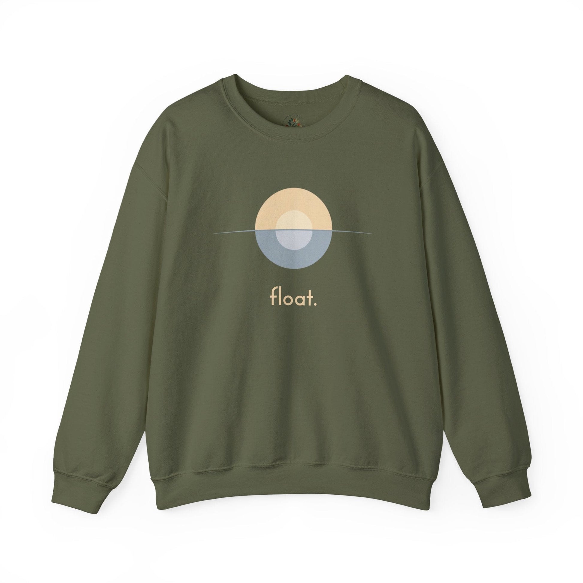 Military Green | Float Sweatshirt, front view