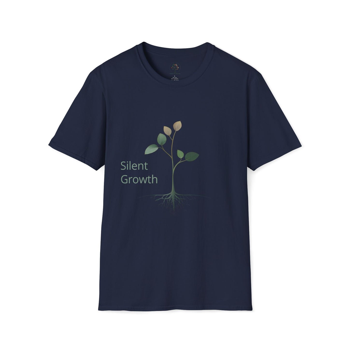 Navy | Silent Growth, front view