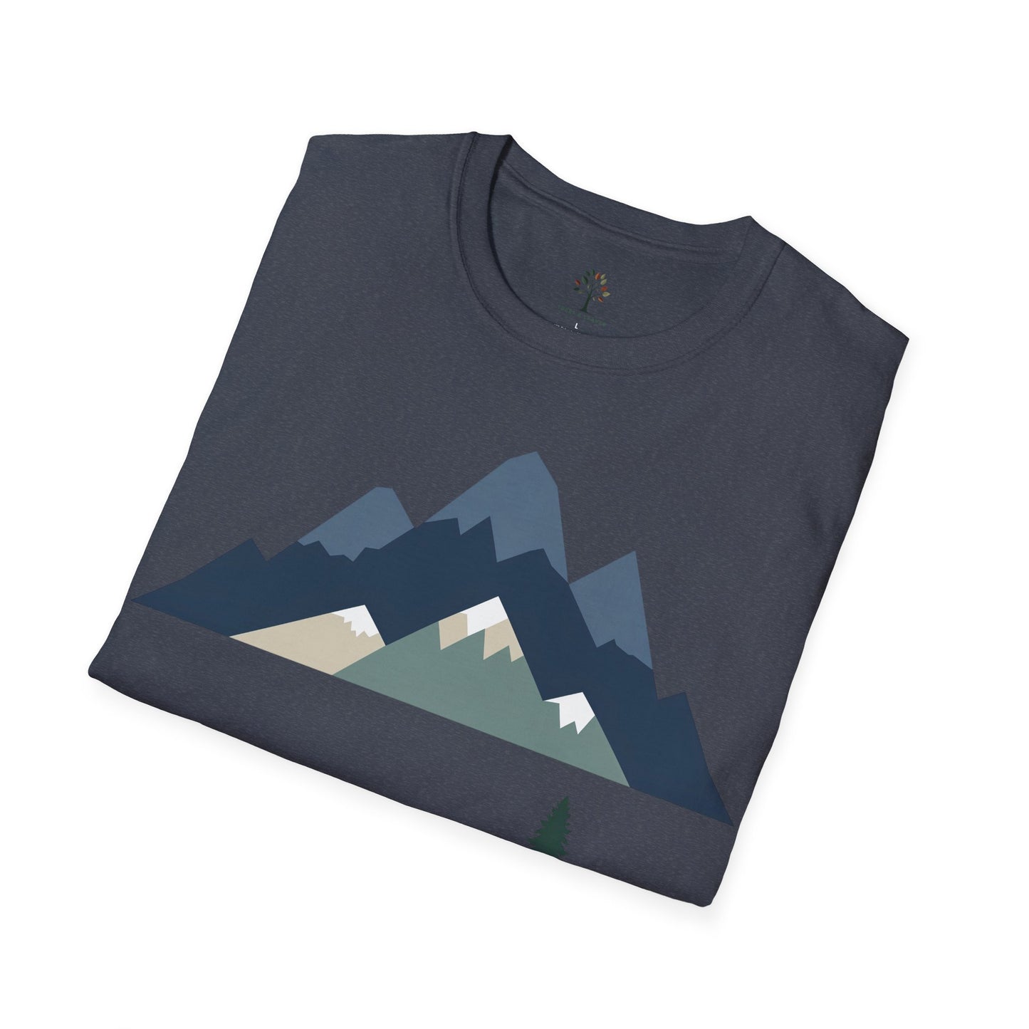 Heather Navy | Solitude, folded view