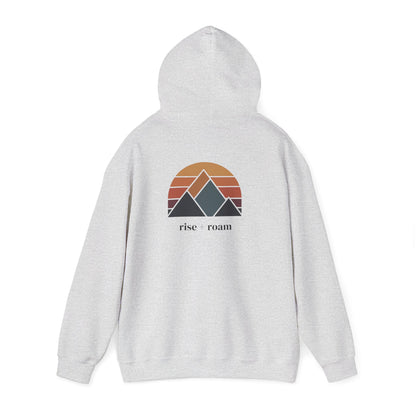 Ash | Rise +Roam Hoodie, back view 2