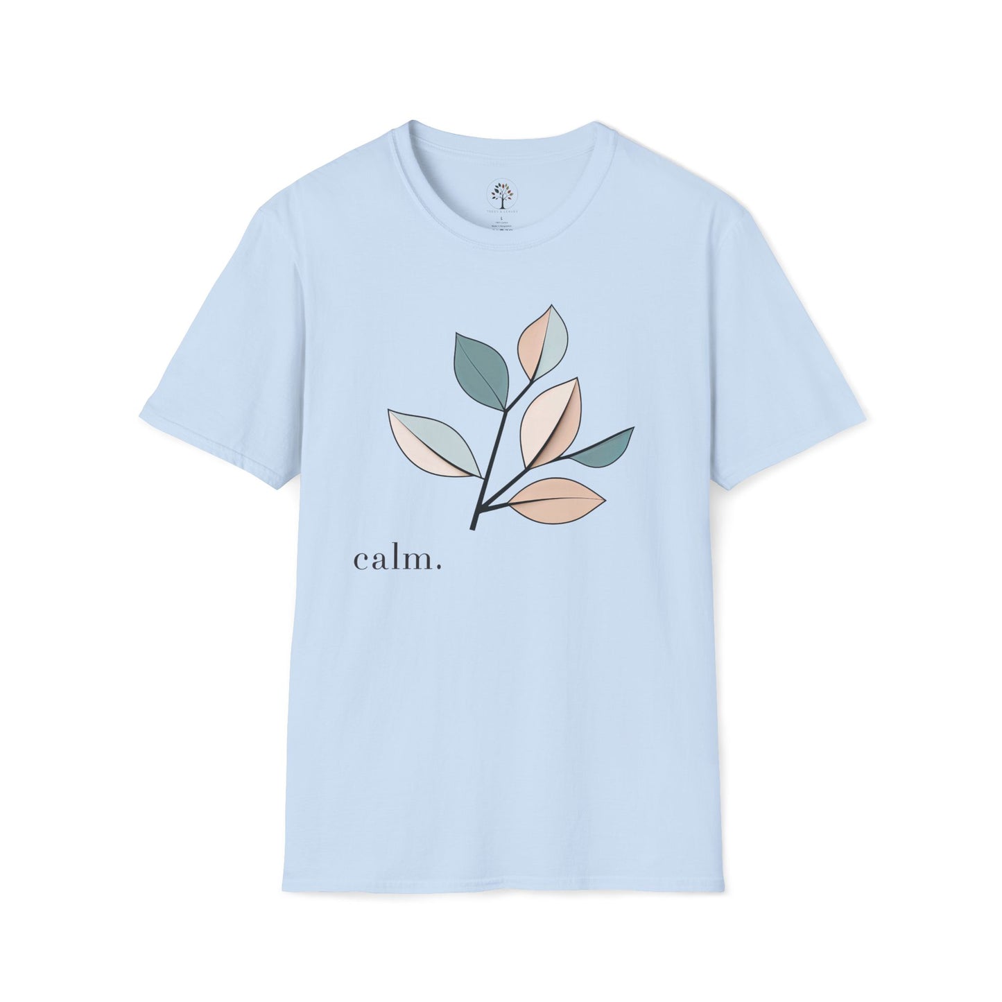 Light Blue | Calm, front view