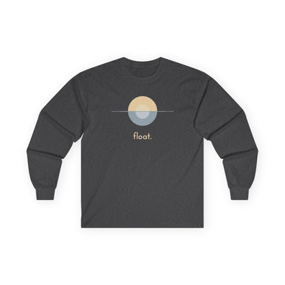 Dark Heather | Float Long Sleeve Tee, front view