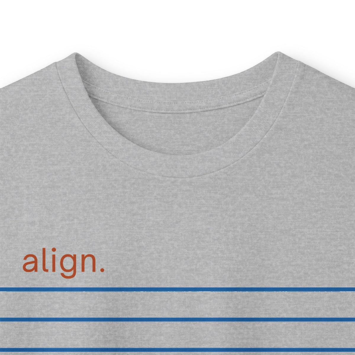 Sport Grey | Align Long Sleeve Tee, folded view