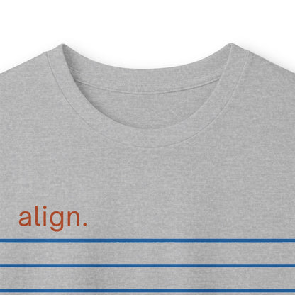 Sport Grey | Align Long Sleeve Tee, folded view