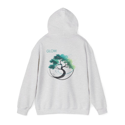 Ash | Glow Hoodie, back view 2