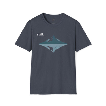 Heather Navy | Still, front view