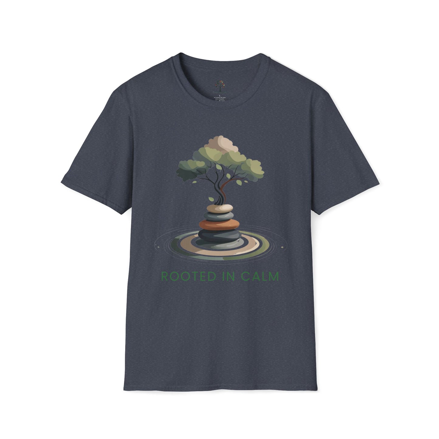 Heather Navy | Rooted in Calm, front view