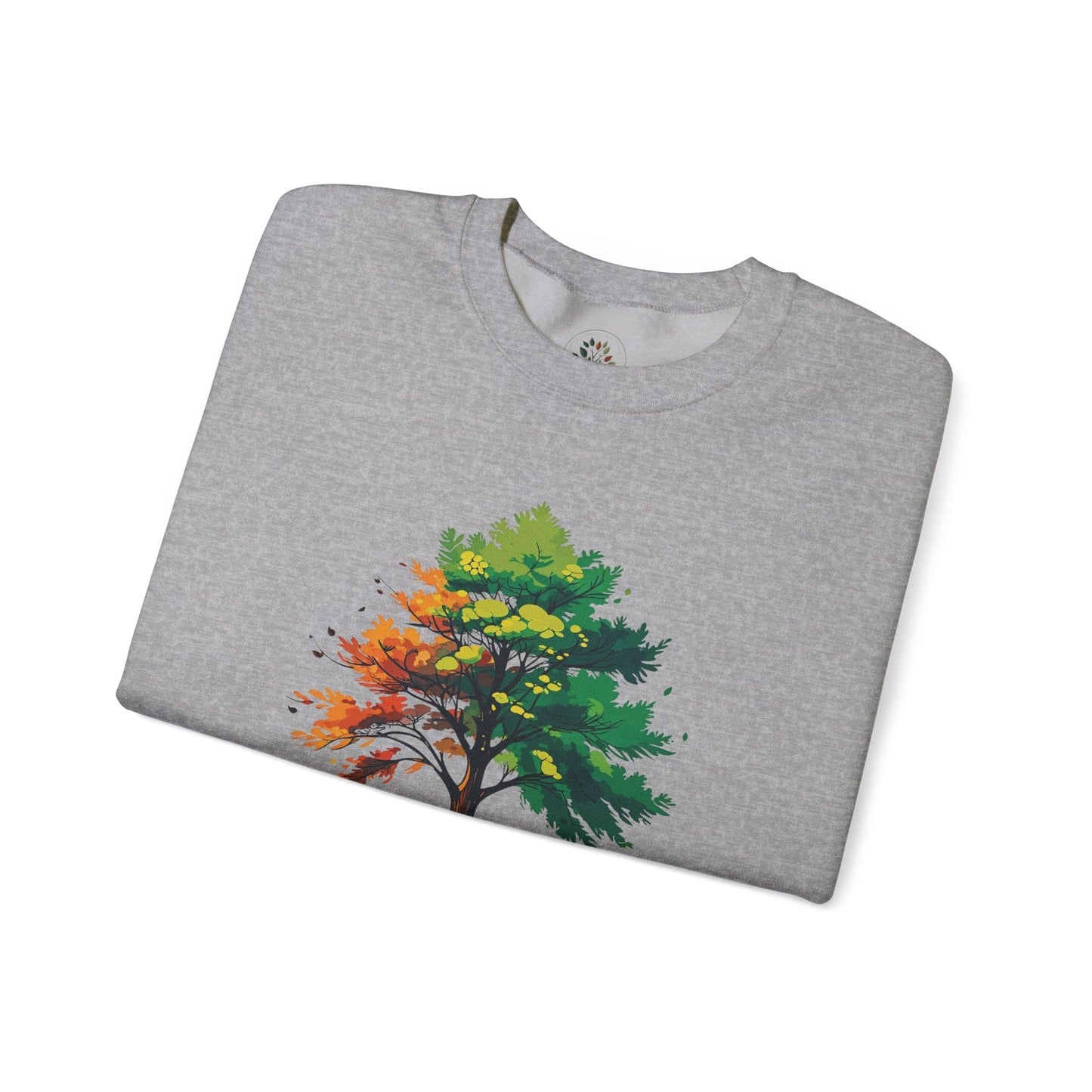 Sport Grey | Trees Protect US Sweatshirt, folded view