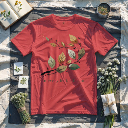 In every leaf, a lesson