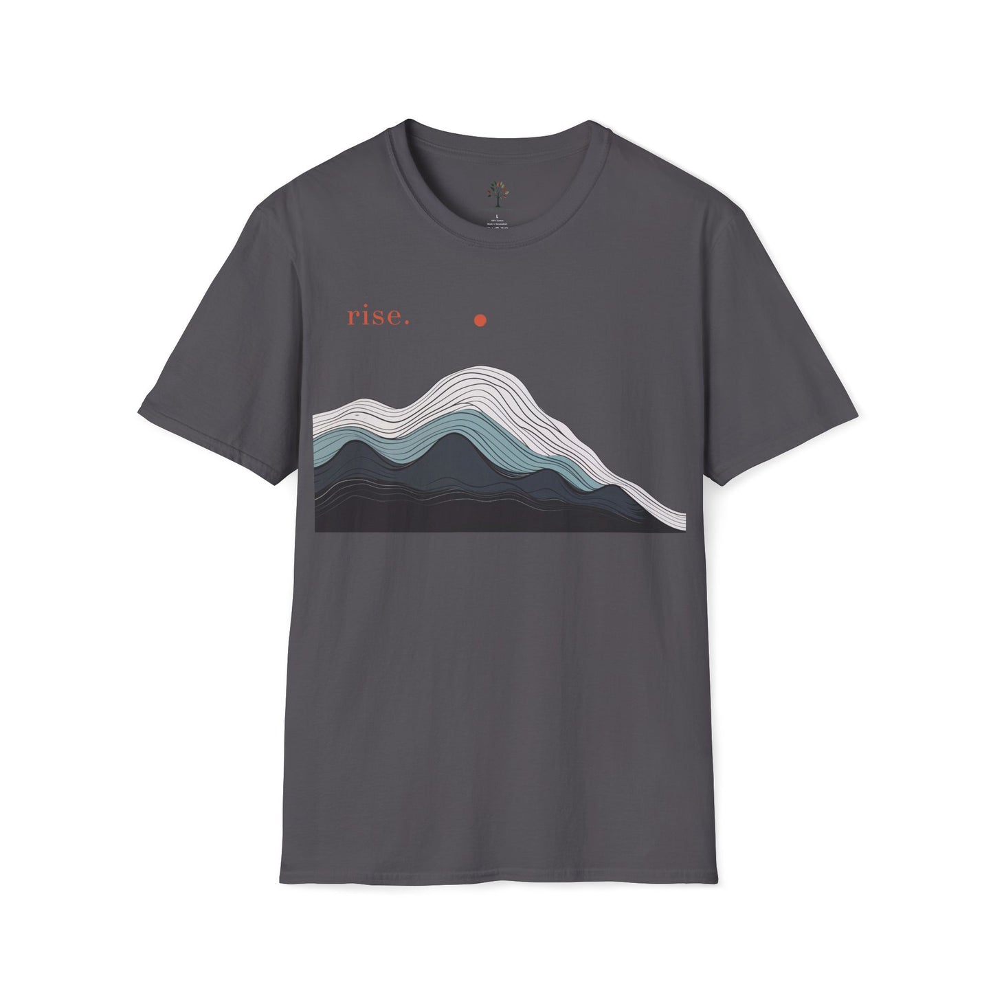 Charcoal | Rise, front view
