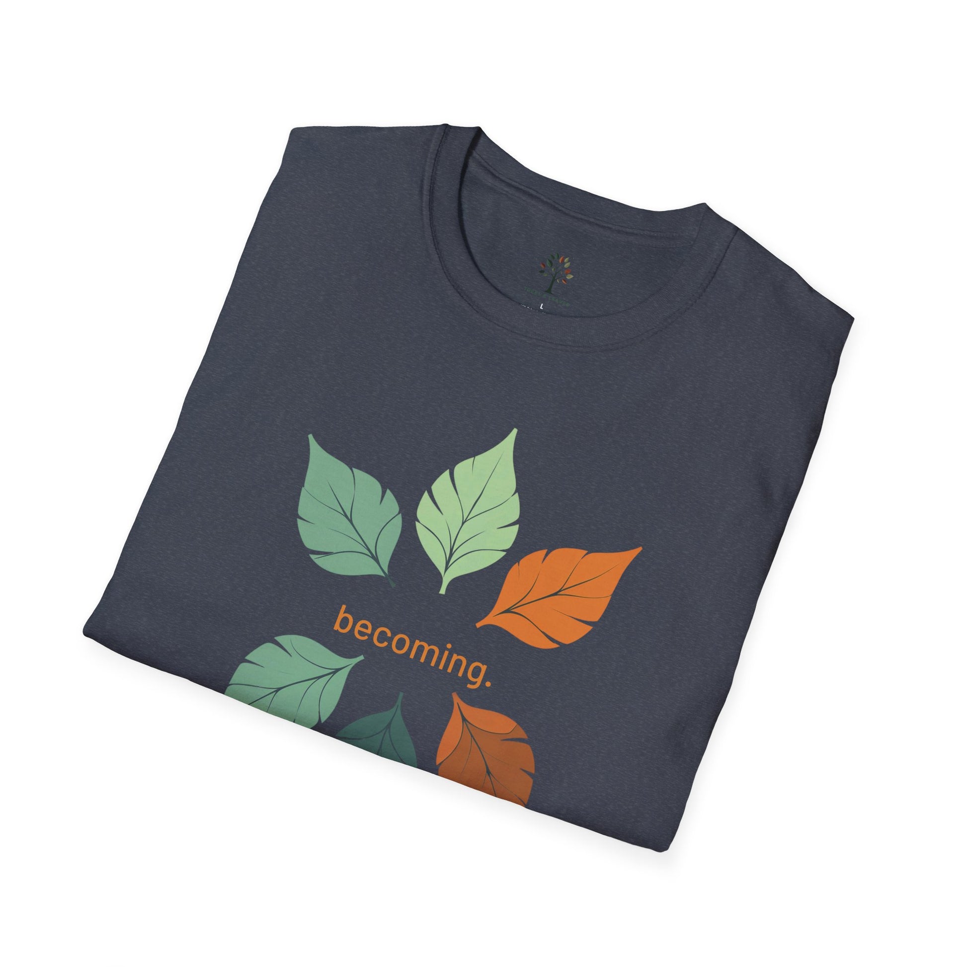 Heather Navy | Becoming, folded view