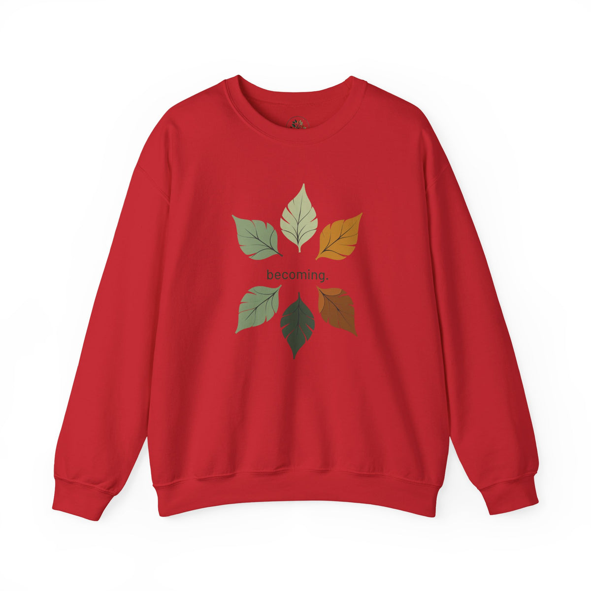 Red | Becoming Sweatshirt, front view