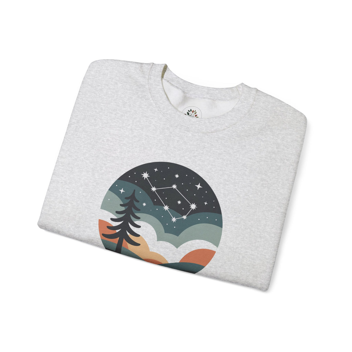 Ash | North Sweatshirt, folded view