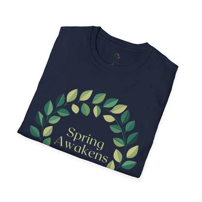 Navy | Spring Awakens, folded view