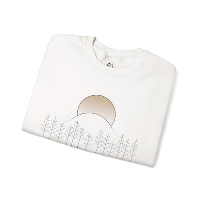 White | Into the Wild Sweatshirt, folded view
