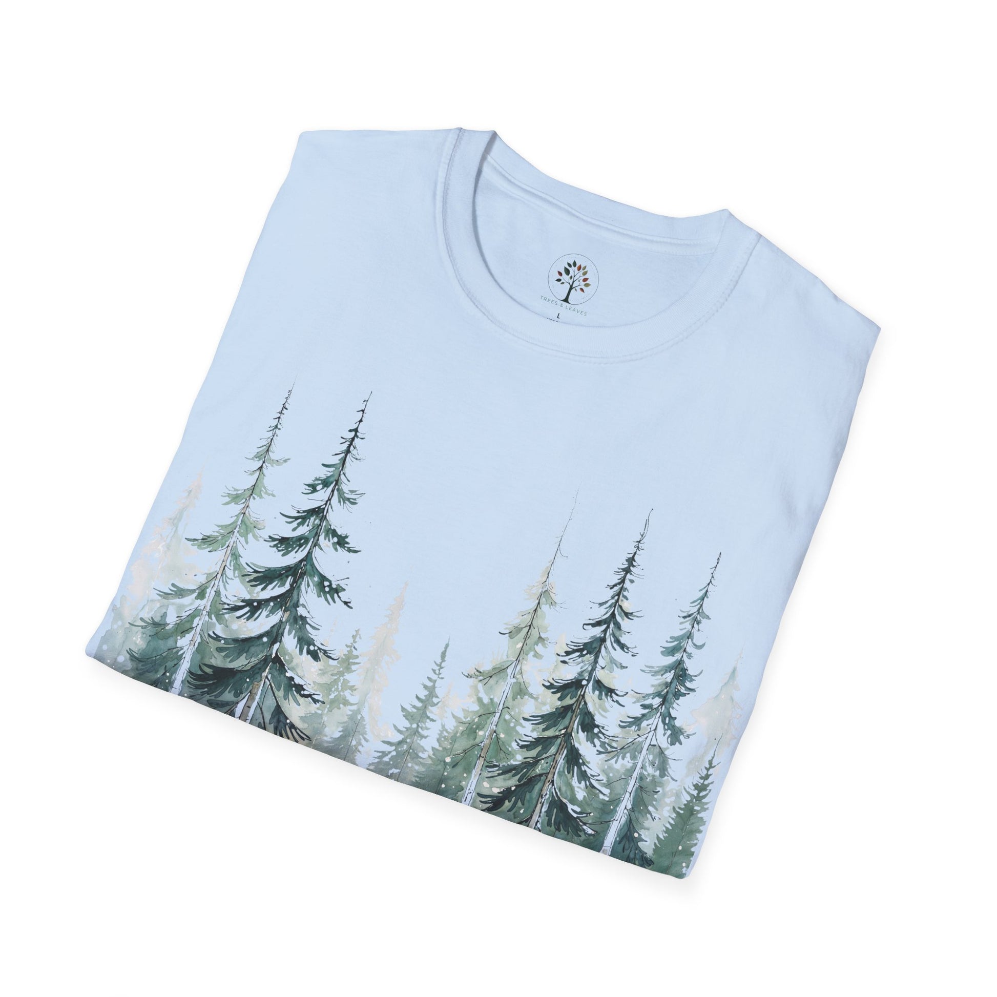 Light Blue | Still as the Pines, folded view